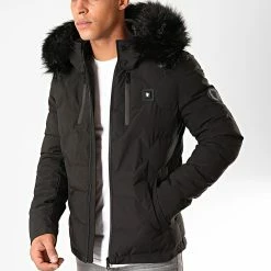 Bon marché 😍 Doudoune Chauffante Capuche Fourrure Val D'Isère Noir de Comme Des Loups 🌟 -Comme Des Loups Soldes comme des loups 199609 VAL D ISERE BLACK FOUR BLACK 20191011T115029 03