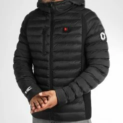 Coupon ⌛ Doudoune Chauffante Capuche Meribel Noir de Comme Des Loups ❤️