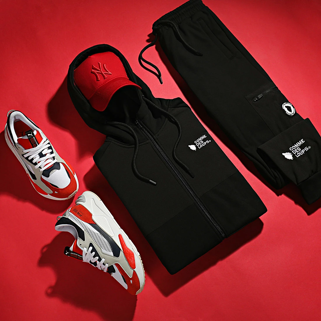 Tout neuf 🔥 Ensemble De Survetement Himalaya Noir de Comme Des Loups 😍 7 Tout neuf 🔥 Ensemble De Survetement Himalaya Noir de Comme Des Loups 😍 – Image 5