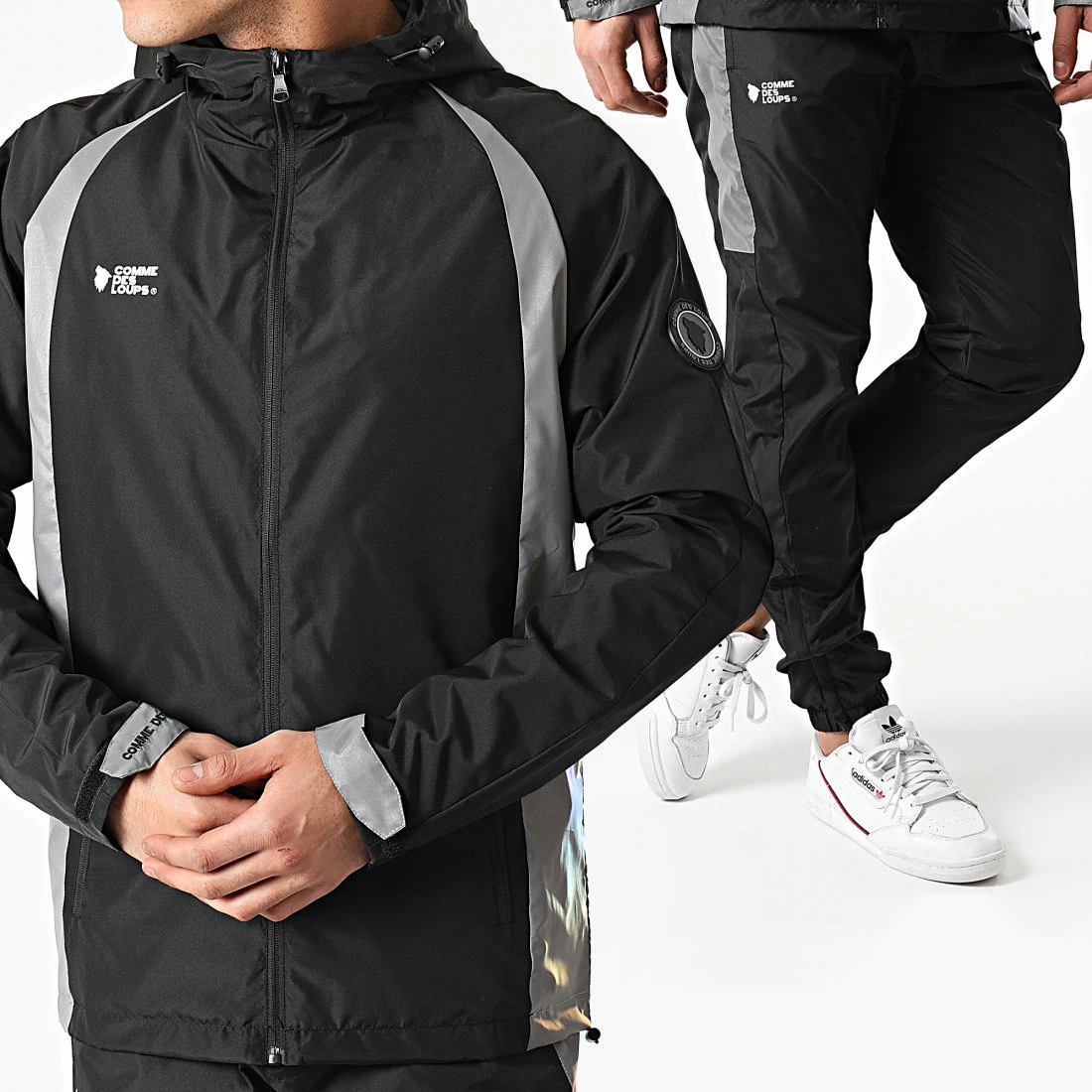 Top 10 ⭐ Ensemble De Survetement Queens Noir Réfléchissant de Comme Des Loups ⭐ 3 Top 10 ⭐ Ensemble De Survetement Queens Noir Réfléchissant de Comme Des Loups ⭐