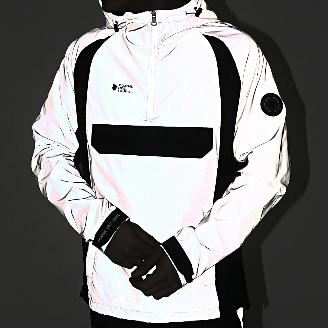 Meilleur prix 🌟 Ensemble De Survetement Bronx Gris Noir Réfléchissant de Comme Des Loups ❤️ 4 Meilleur prix 🌟 Ensemble De Survetement Bronx Gris Noir Réfléchissant de Comme Des Loups ❤️ – Image 2