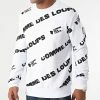 Coupon 👏 Sweat Crewneck Miami Blanc de Comme Des Loups ✨ -Comme Des Loups Soldes comme des loups 272230 CREWNECK MIAMI WHITE 20210705T154549 01