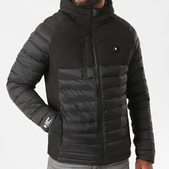 Coupon 😍 Doudoune Chauffante Capuche Aspen Premium Noir de Comme Des Loups 🧨 -Comme Des Loups Soldes comme des loups 278476 ASPEN BATTERIE STAR CARBON BLACK 20210819T154226 03