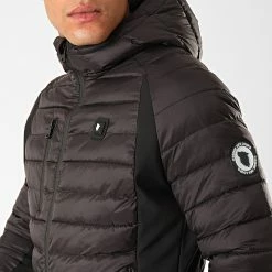 Top 10 ⭐ Doudoune Chauffante Capuche Meribel Premium Noir de Comme Des Loups 💯 -Comme Des Loups Soldes comme des loups 278497 MERIBEL BATTERIE STAR CARBON BLACK 20210825T074448 04