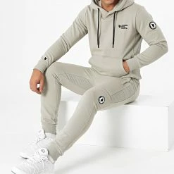 Meilleure affaire ✔️ Ensemble De Survêtement Manhattan Taupe Clair de Comme Des Loups ✔️