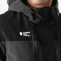 Promo 👍 Ensemble De Survêtement Harlem Gris Anthracite de Comme Des Loups ⭐ -Comme Des Loups Soldes comme des loups 292087 HARLEM GREY BLACK 20211119T144511 03