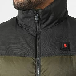 Grosses soldes 🥰 Doudoune Sans Manches Chauffante Lisbonne Vert Kaki Noir de Comme Des Loups ✨ -Comme Des Loups Soldes comme des loups 294148 LISBONNE KAKI 20211216T120803 02