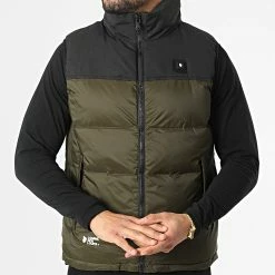 Grosses soldes 🥰 Doudoune Sans Manches Chauffante Lisbonne Vert Kaki Noir de Comme Des Loups ✨ -Comme Des Loups Soldes comme des loups 294148 LISBONNE KAKI 20211216T120805 03