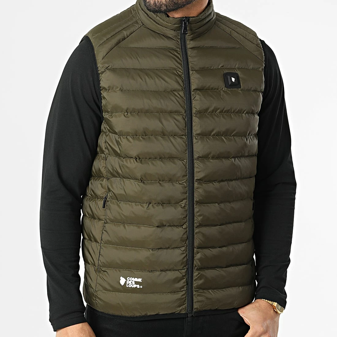 Coupon 💯 Doudoune Sans Manches Porto Chauffante Vert Kaki de Comme Des Loups ✔️ 5 Coupon 💯 Doudoune Sans Manches Porto Chauffante Vert Kaki de Comme Des Loups ✔️ – Image 3