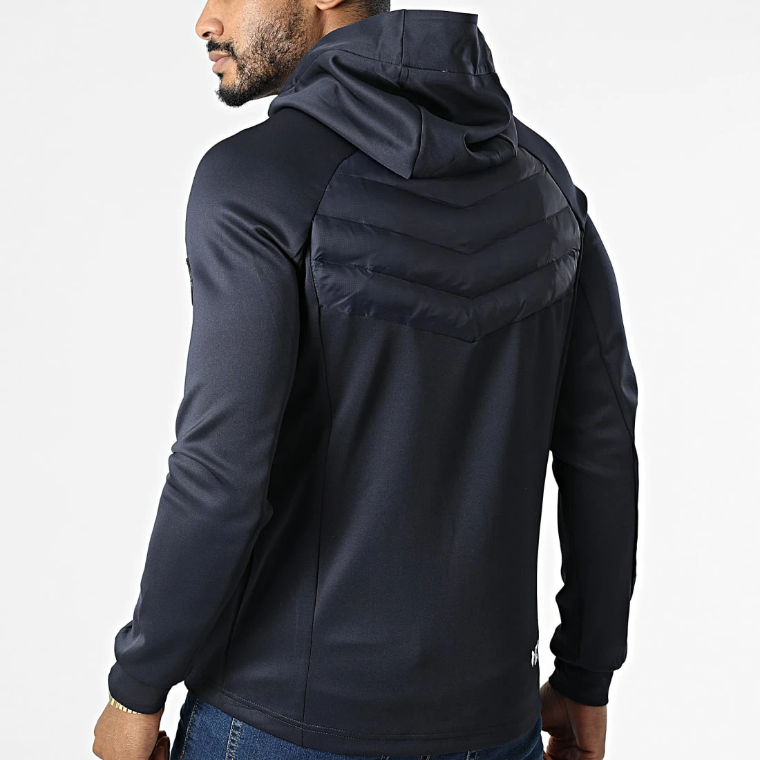 Meilleur prix 🛒 Veste Zippée Capuche Yamaa Bleu Marine de Comme Des Loups ⌛ 6 Meilleur prix 🛒 Veste Zippée Capuche Yamaa Bleu Marine de Comme Des Loups ⌛ – Image 4