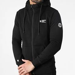 Offres 👏 Ensemble De Survêtement Manhattan Noir de Comme Des Loups 🔔 -Comme Des Loups Soldes comme des loups 307560 MANHATTAN ZIP BLACK 20220310T155440 03