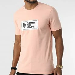 Meilleure vente 💯 Tee 👕 Shirt Genova Rose de Comme Des Loups 🥰