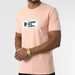 Meilleure vente 💯 Tee 👕 Shirt Genova Rose de Comme Des Loups 🥰 -Comme Des Loups Soldes comme des loups 317044 GENOVA ROSE 20220509T143421 03