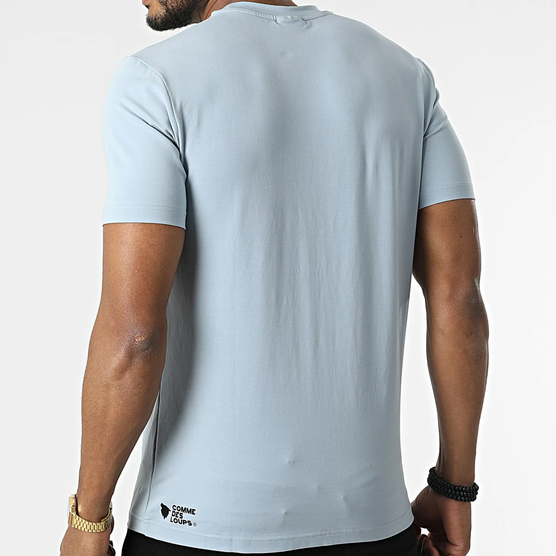 Remise 😍 Tee 👚 Shirt Genova Bleu Clair de Comme Des Loups 🌟 6 Remise 😍 Tee 👚 Shirt Genova Bleu Clair de Comme Des Loups 🌟 – Image 4