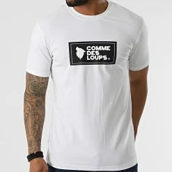Sortie 🔥 Tee 👕 Shirt Genova Blanc de Comme Des Loups 😍 -Comme Des Loups Soldes comme des loups 317046 GENOVA WHITE 20220505T155247 03