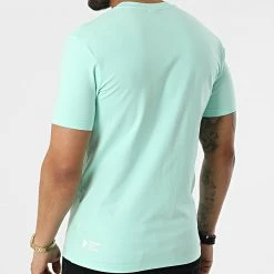 Vente flash ⭐ Tee 👕 Shirt Rio Turquoise de Comme Des Loups 😍 -Comme Des Loups Soldes comme des loups 317054 RIO VERT 20220505T160253 04