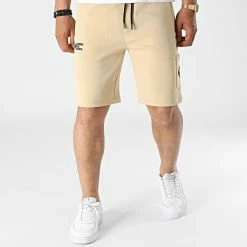 Sortie 💯 Short Jogging Manhattan2 Beige de Comme Des Loups 👏 -Comme Des Loups Soldes comme des loups 317069 SHORT MANHATTAN2 BEIGE KAMEL 20220502T162025 03