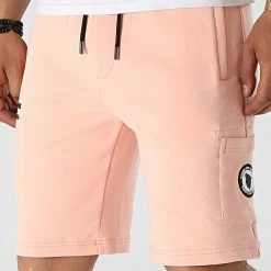 Meilleur prix 🔔 Short Jogging Manhattan2 Rose de Comme Des Loups ❤️