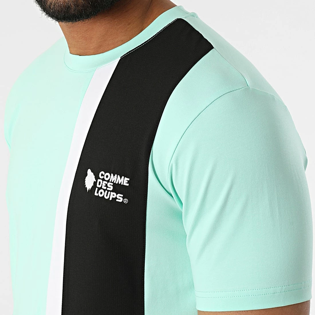 Le moins cher 🤩 Tee 👕 Shirt Amalfi Turquoise de Comme Des Loups 🎉 4 Le moins cher 🤩 Tee 👕 Shirt Amalfi Turquoise de Comme Des Loups 🎉 – Image 2