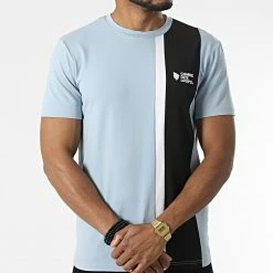 Meilleure vente 🥰 Tee 👚 Shirt Amalfi Bleu Clair de Comme Des Loups 👍 -Comme Des Loups Soldes comme des loups 317116 TSHIRT AMALFI BLUE 20220509T143042 03