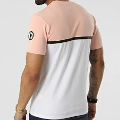 Vente flash 🌟 Tee 👕 Shirt Manhattan2 Blanc Rose de Comme Des Loups 👍 -Comme Des Loups Soldes comme des loups 317117 TSHIRT MANHATTAN2 PINK WHITE 20220505T155529 04