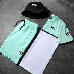 Les meilleures critiques de ⌛ Tee 👚 Shirt Manhattan2 Blanc Turquoise de Comme Des Loups 😀 -Comme Des Loups Soldes comme des loups 317118 TSHIRT MANHATTAN2 GREEN WHITE 20220706T142141 05