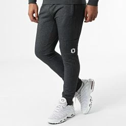 Grosses soldes ✨ Ensemble De Survêtement Manhattan Gris Anthracite Chiné de Comme Des Loups ❤️ -Comme Des Loups Soldes comme des loups 319461 MANHATTAN GRIS CHINE FONCE 20220708T091843 04