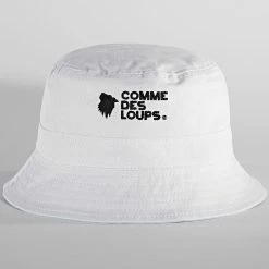 Grosses soldes 🥰 Bob Réversible Logo Blanc Bleu Clair de Comme Des Loups 🌟 -Comme Des Loups Soldes comme des loups 319789 BOB BLUE WHITE 20220518T154603 04