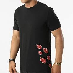Coupon ✔️ Tee 👕 Shirt Naruto Akatsuki 005 Noir de Comme Des Loups ✨