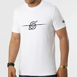 Top 10 🔔 Tee 👕 Shirt Naruto 008 Blanc de Comme Des Loups 🎉