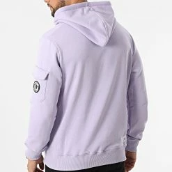 De gros 🤩 Sweat Capuche Brooklyn Lavande de Comme Des Loups 👏 -Comme Des Loups Soldes comme des loups 320120 HOODIE BROOKLYN PURPLE 20220519T152358 04