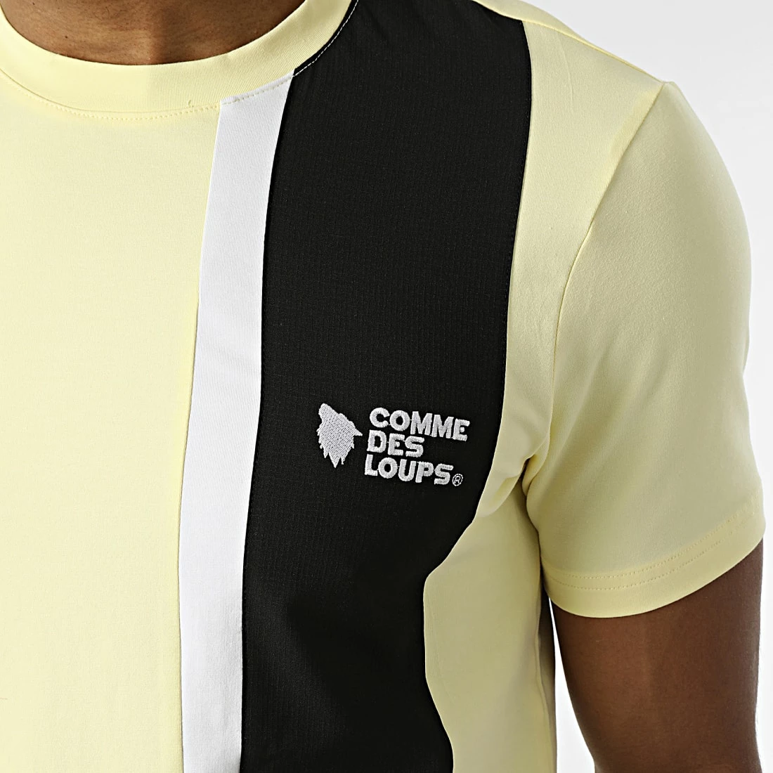 Bon marché 🛒 Tee 👕 Shirt Amalfi Jaune de Comme Des Loups 💯 4 Bon marché 🛒 Tee 👕 Shirt Amalfi Jaune de Comme Des Loups 💯 – Image 2
