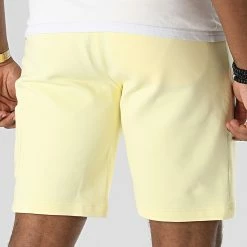 Nouveau 💯 Short Jogging Manhattan 2 Jaune de Comme Des Loups 🌟 -Comme Des Loups Soldes comme des loups 324384 SHORT MANHATTAN2 JAUNE 20220726T160048 04