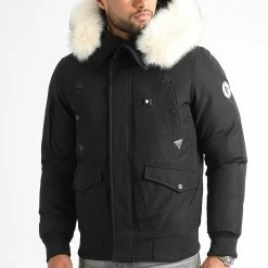 Top 10 😉 Parka Fourrure Chauffante Chicago Noir Beige de Comme Des Loups 🥰 -Comme Des Loups Soldes comme des loups 328545 BIS CHICAGO BLACK FUR WHITE 20220720T103401 03