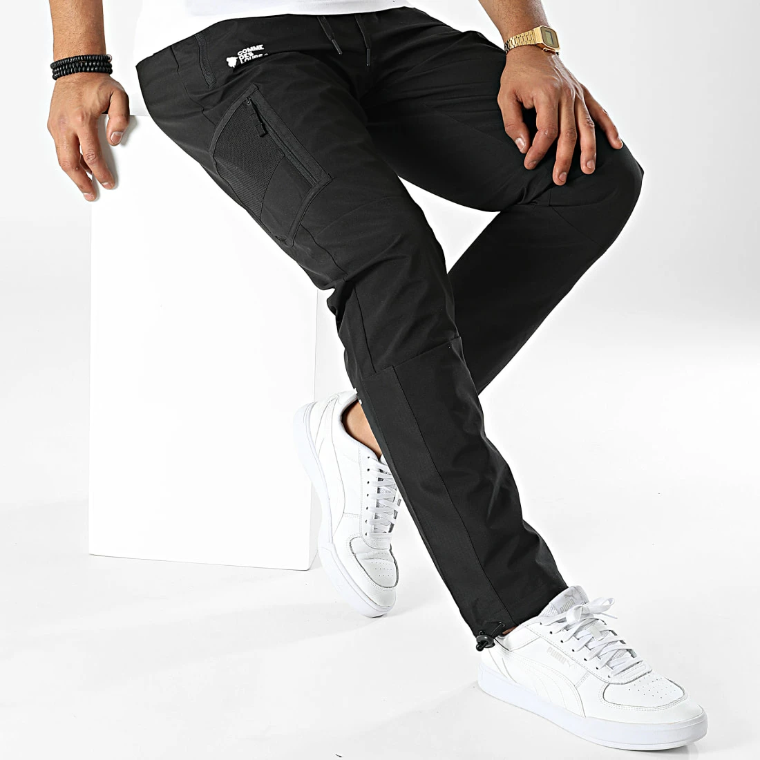 Offres 🥰 Pantalon Jogging Chamonix Noir de Comme Des Loups 👏 5 Offres 🥰 Pantalon Jogging Chamonix Noir de Comme Des Loups 👏 – Image 3