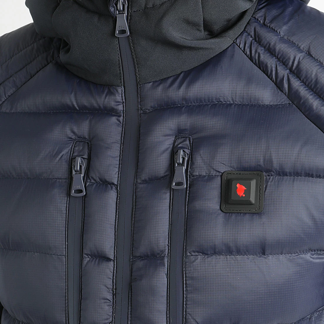 Grosses soldes ⌛ Doudoune Chauffante Capuche Mont Blanc Bleu Marine de Comme Des Loups 🎁 4 Grosses soldes ⌛ Doudoune Chauffante Capuche Mont Blanc Bleu Marine de Comme Des Loups 🎁 – Image 2