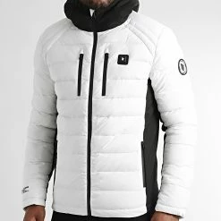 Coupon 😍 Doudoune Chauffante Capuche Mont Blanc Blanc de Comme Des Loups 💯