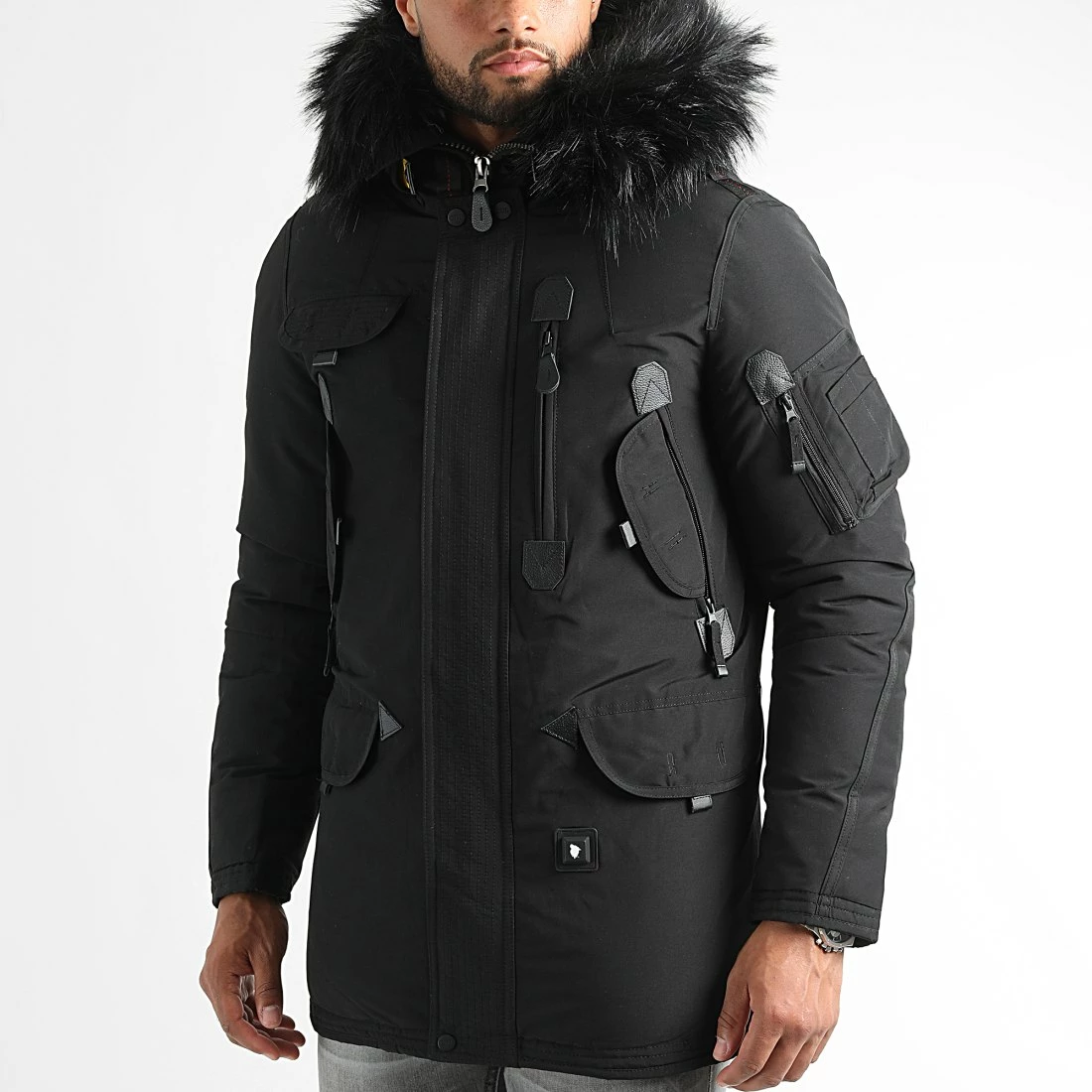 Le moins cher 🔥 Parka Chauffante Copenhagen Noir de Comme Des Loups 🛒 5 Le moins cher 🔥 Parka Chauffante Copenhagen Noir de Comme Des Loups 🛒 – Image 3