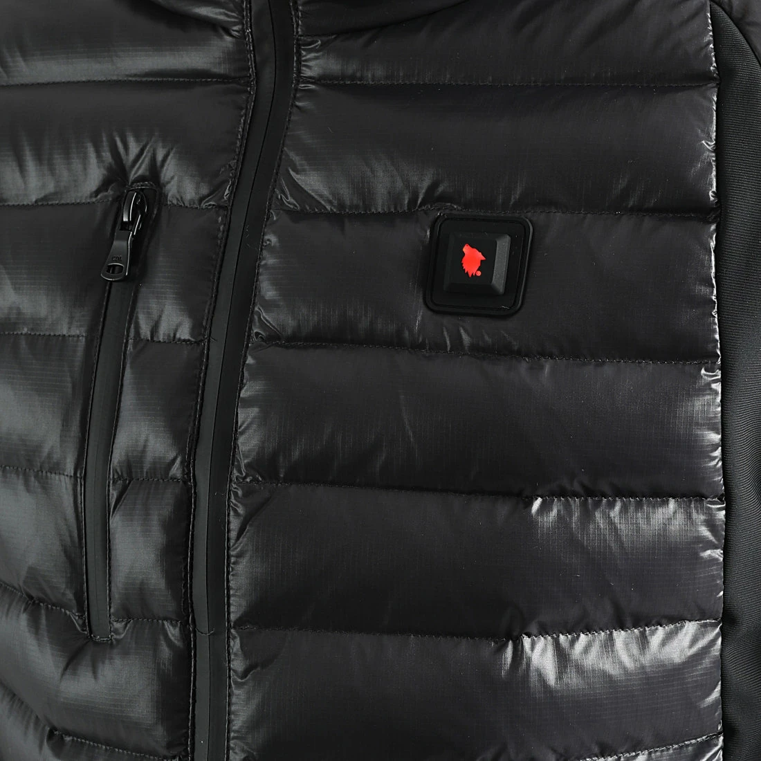 Nouveau 🔔 Doudoune Chauffante Capuche Meribel Premium Noir de Comme Des Loups 😉 4 Nouveau 🔔 Doudoune Chauffante Capuche Meribel Premium Noir de Comme Des Loups 😉 – Image 2