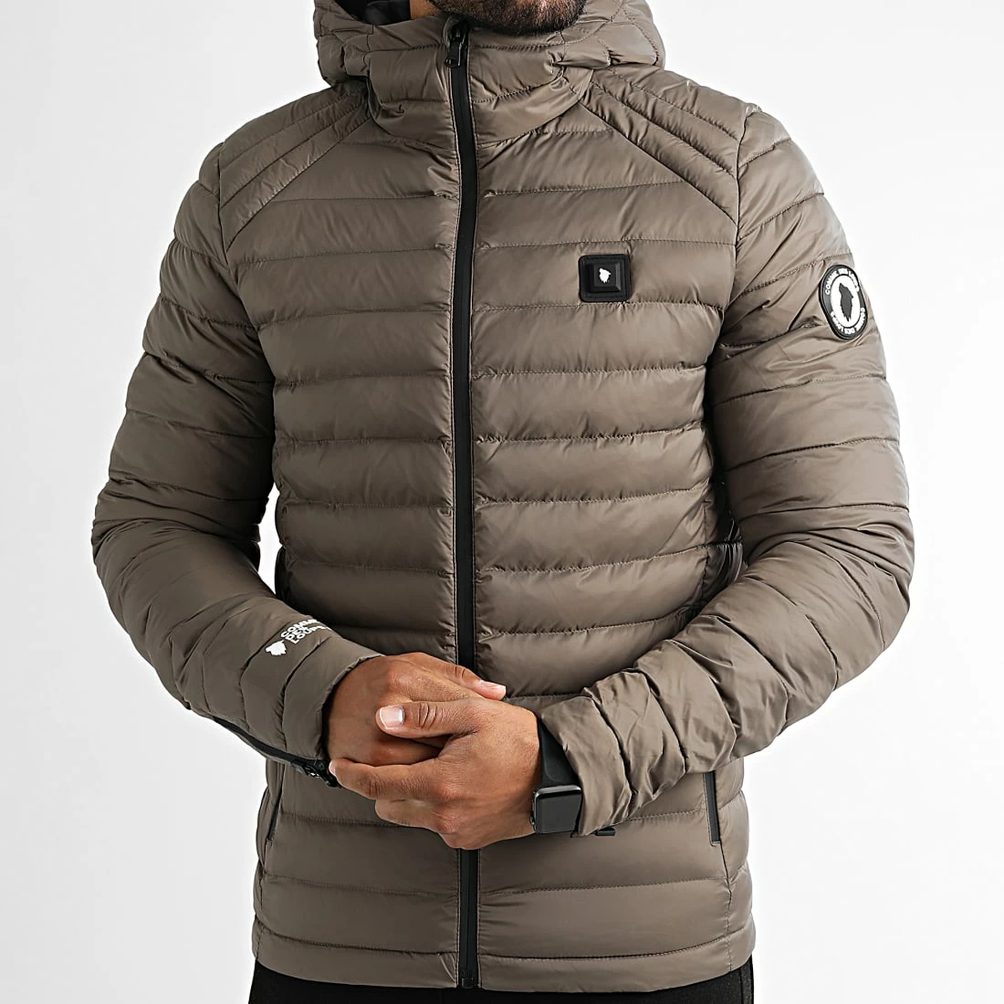 Budget 🔥 Doudoune Capuche Chauffante Otawa Star Vert Kaki de Comme Des Loups 🥰 5 Budget 🔥 Doudoune Capuche Chauffante Otawa Star Vert Kaki de Comme Des Loups 🥰 – Image 3