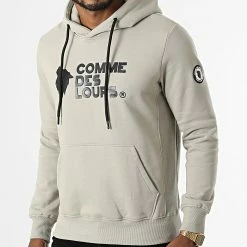 Tout neuf 🧨 Sweat Capuche Rio Gris de Comme Des Loups ✔️
