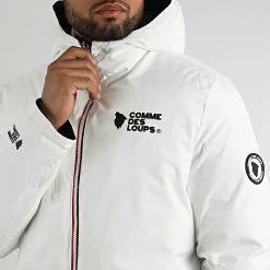 Nouveau 🛒 Doudoune Réversible A Capuche Siberie Noir Blanc de Comme Des Loups 🧨 -Comme Des Loups Soldes comme des loups 330478 SIBERIE BLACK WHITE 20220803T092646 02