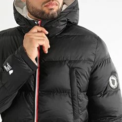 Nouveau 🛒 Doudoune Réversible A Capuche Siberie Noir Blanc de Comme Des Loups 🧨 -Comme Des Loups Soldes comme des loups 330478 SIBERIE BLACK WHITE 20220803T092650 05