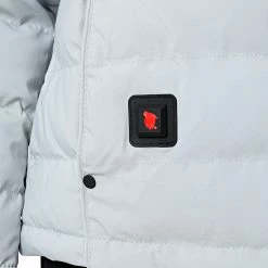 Nouveau 👏 Doudoune Capuche Fourrure Chauffante Femme Budapest Gris Noir de Comme Des Loups 🌟 -Comme Des Loups Soldes comme des loups 333029 BUDAPEST NUAGE FOUR BLACK 20220901T101241 04