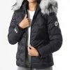 De gros 💯 Doudoune Chauffante Capuche Fourrure Femme Val Thorens Noir Gris de Comme Des Loups 💯 -Comme Des Loups Soldes comme des loups 333139 VAL THORENS BLACK FUR GREY 20220901T101154 01