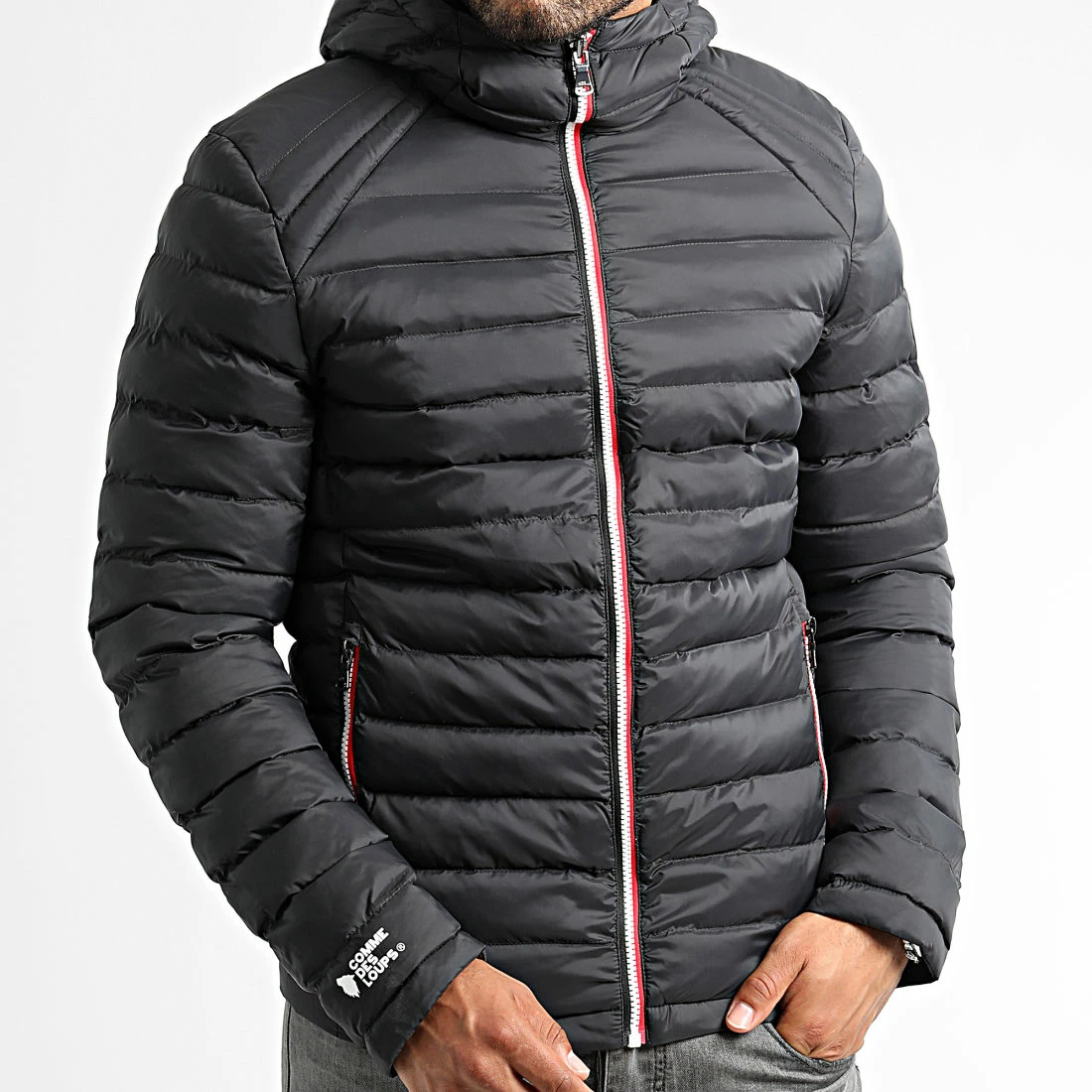 Coupon ✔️ Doudoune Capuche Réversible Rome Noir de Comme Des Loups 😀 5 Coupon ✔️ Doudoune Capuche Réversible Rome Noir de Comme Des Loups 😀 – Image 3