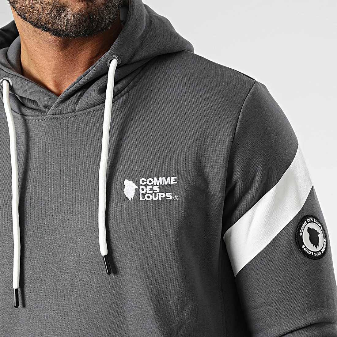 Meilleure vente 💯 Ensemble De Survetement Manhattan 3 Gris Anthracite de Comme Des Loups 😉 4 Meilleure vente 💯 Ensemble De Survetement Manhattan 3 Gris Anthracite de Comme Des Loups 😉 – Image 2