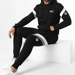 Top 10 ⭐ Ensemble De Survetement Manhattan 3 Noir de Comme Des Loups 🤩