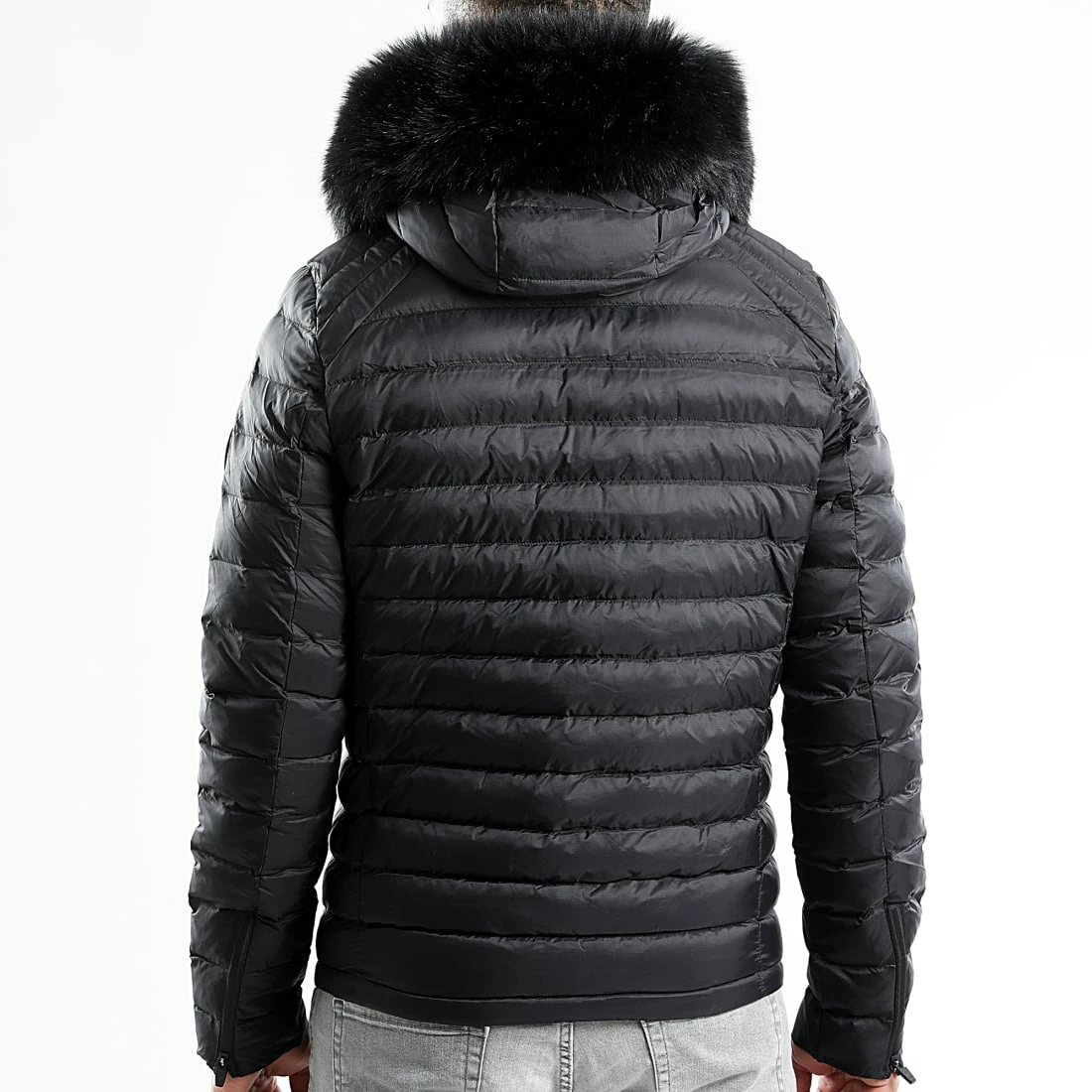 Tout neuf 😉 Doudoune Capuche Fourrure Liverpool Noir de Comme Des Loups 😉 6 Tout neuf 😉 Doudoune Capuche Fourrure Liverpool Noir de Comme Des Loups 😉 – Image 4