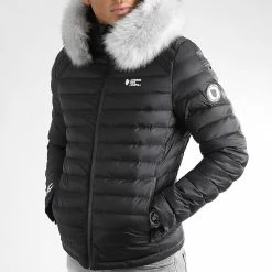 De gros 😀 Doudoune Capuche Fourrure Liverpool Noir Gris de Comme Des Loups 🛒 8 De gros 😀 Doudoune Capuche Fourrure Liverpool Noir Gris de Comme Des Loups 🛒 -Comme Des Loups Soldes comme des loups 339120 LIVERPOOL BLACK FOUR GRIS 20220930T153910 03